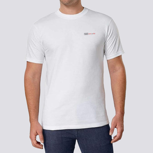 White round neck T-shirt