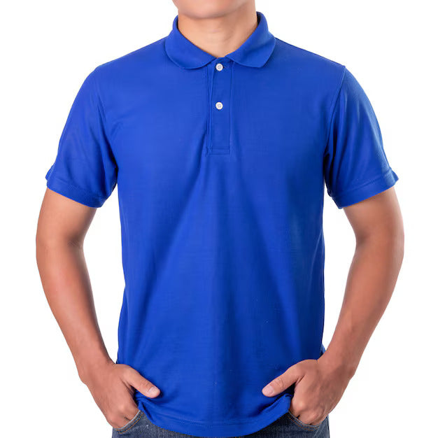 Blue polo t-shirt