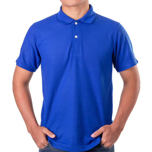 Blue polo t-shirt